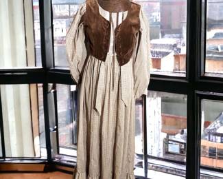 Bohemian Style Vested Dress