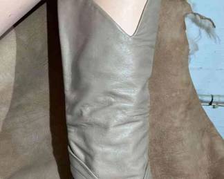 Chantal Leather Boots Italy