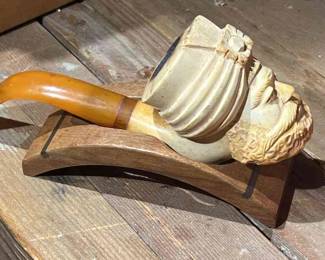 Meerschaum Pipe Danish Pipe Stand