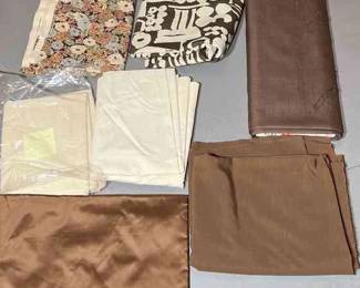 Brown Silk, Blends, Linen Others