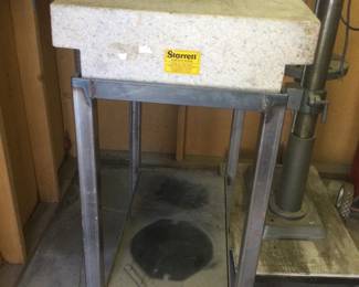 Starrett Master Pink Granite Surface Plate