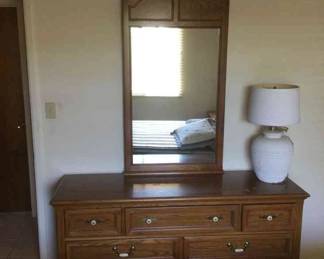Thomasville Beautiful Dresser With Mirror