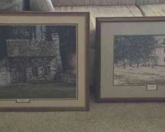 Malthusian Retreat And Bens Place By Ed Barker