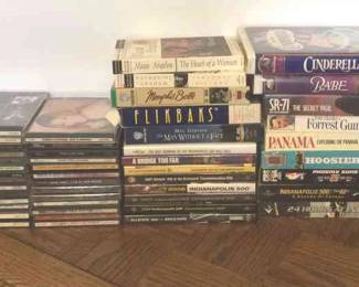 Music CDs Plus Movies And Audiobooks 