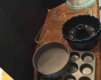 Pyrex Baking Items And More