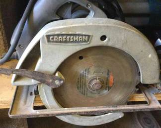 Sears 7 Craftsman Saw And 3 Belt Sander