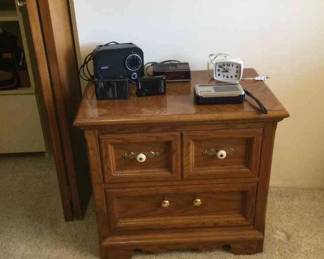 Alarm Clocks, Walkman, Nightstand