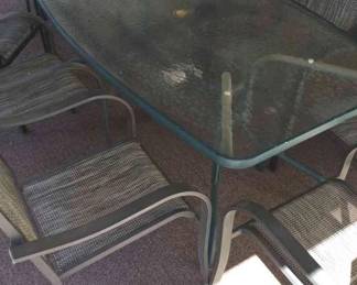 Awesome Patio Table And 8 Chairs