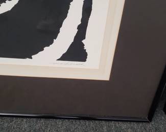 Zebra lithographs by artist William MacDonald