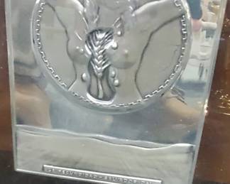 "La fecundidad" rare artwork by Salvador Dali - relief in 925 sterling silver, limited edition numbered. 