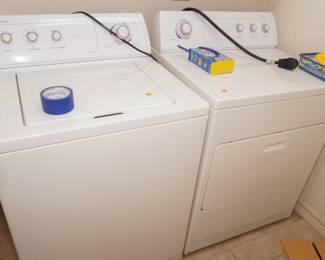 Washer and dryer