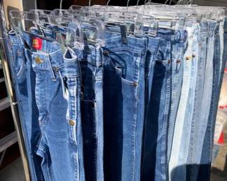 Vintage Wranglers an ReDone Levis