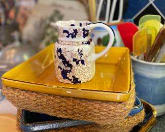 Small vintage Mason's Mandarine Fenton shape pitcher. Estate sale price: $35