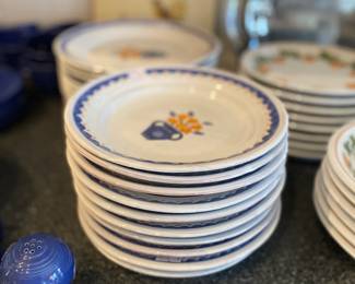 Ceramic dishes. Made in Portugal.