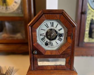 Seth Thomas mantle clock. 30-hours. Estate sale price: $110