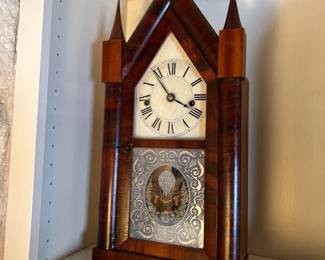 1850's Terry & Andrews steeple clock. Estate sale price: $200