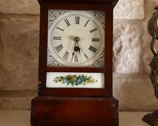 Antique Ansonia mantle clock. Estate sale price: $125