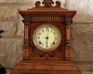 Antique Ansonia 8-day mantle clock. Estate sale price: $325
