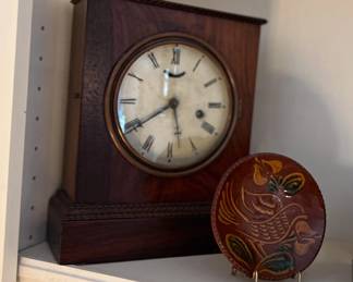 Antique clock. Estate sale price: $125