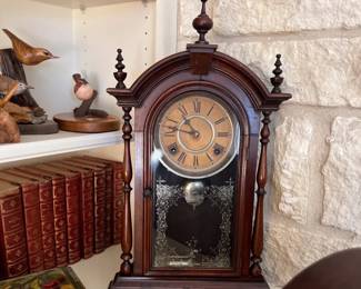 Circa. 1880-84. Barnes Bros clock. 30 hours strike steeple. Estate sale price: $250