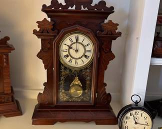 Antique Jerome & co mantel clock. Estate sale price: $200