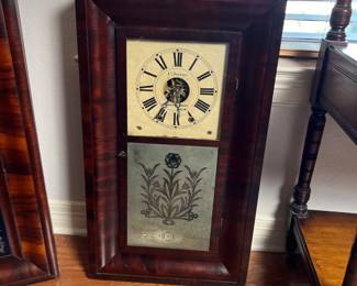 Chauncey Jerome empire clock. circa 1840's. Estate sale price: $350