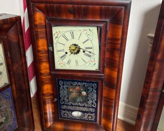 Antique large C Jerome empire clock. Estate sale price: $275