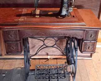 Antique Minnesota Sewing Machine 