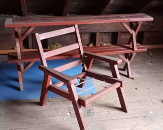 Benches And Chair