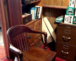 Bookcase, Vintage Chair, Books And More