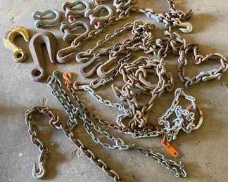 Chains, Hooks Shackles