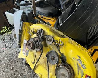 Cub Cadet Mower For Parts Or Repair