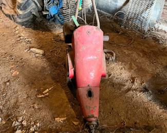 One Man Vintage Brush Hog