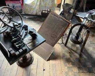 Tables, Parts, Chipper And More