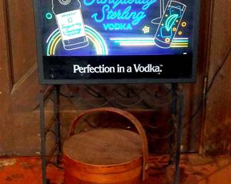 Tangueray Sterling Vodka Lighted Sign