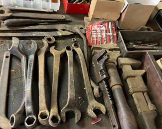 Vintage Wrenches, Drill Bits And More