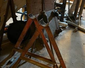 Wheeled Platform, Weight Stand, Pipe Holders