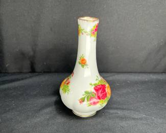 Royal Albert Old Country Rose 5" & 6" Bud Vases