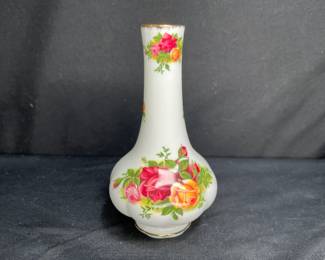 Royal Albert Old Country Rose 5" & 6" Bud Vases