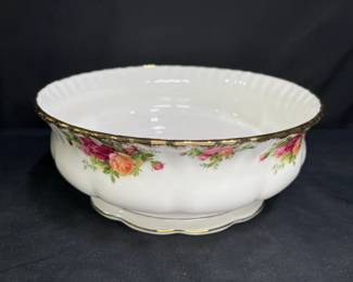 Large Salad Serving Bowl, Royal Albert OCR