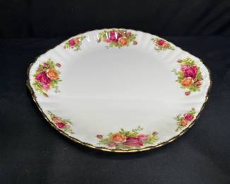 Royal Albert OCR Handled Cake Plate
