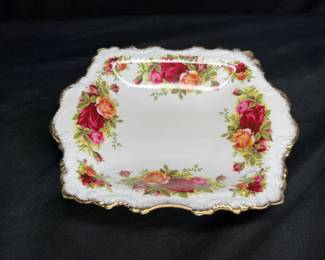 8" Candy Bowl & Sweet Meat Dish