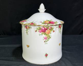Biscuit Barrel - 1962, OCR Royal Albert