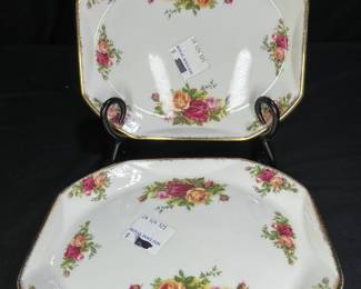 2 Rectangular Trays OCR