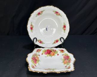 8" Candy Bowl & Sweet Meat Dish