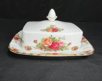 OCR Rectangular Covered Butter Dish