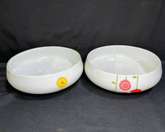 2 Denby Contrariwise Vegetable Bowls