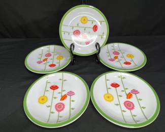 5 Denby Contrariwise Bread Plates