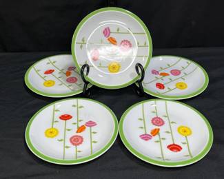 5 Denby Contrariwise Bread Plates