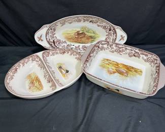 3 Piece Woodland by Spode Serving Set